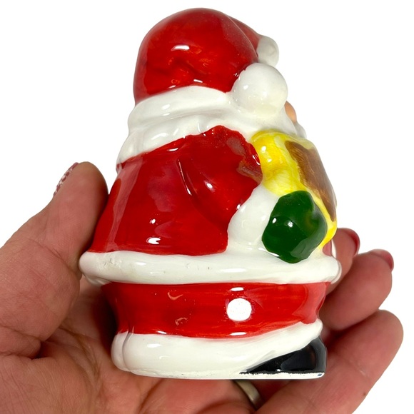 Vintage ceramic Santa salt & pepper shakers - Picture 6 of 14